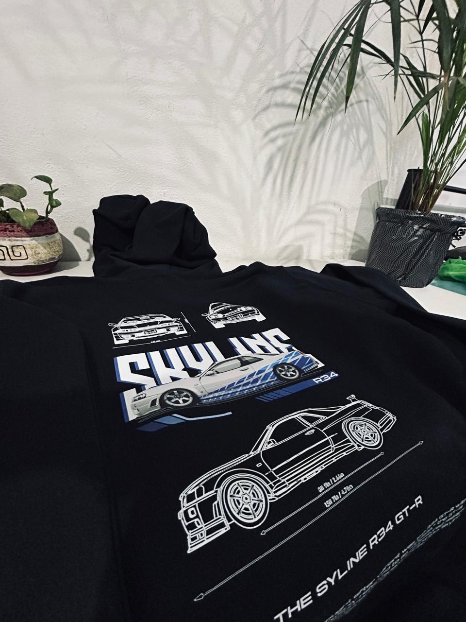 SUDADERA SKYLINE R34