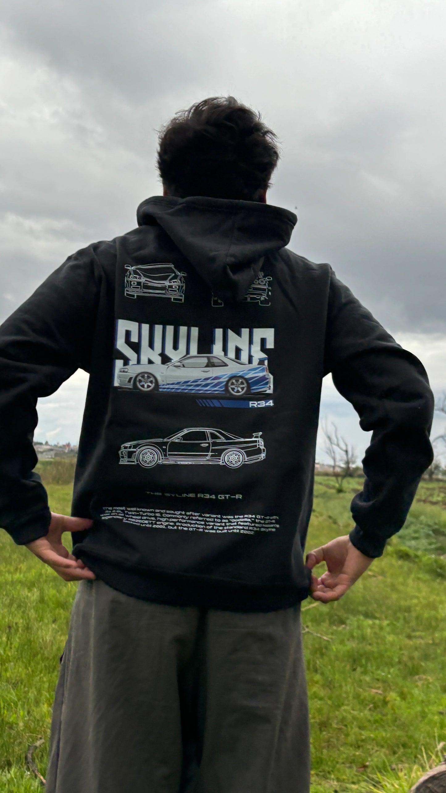 SUDADERA SKYLINE R34