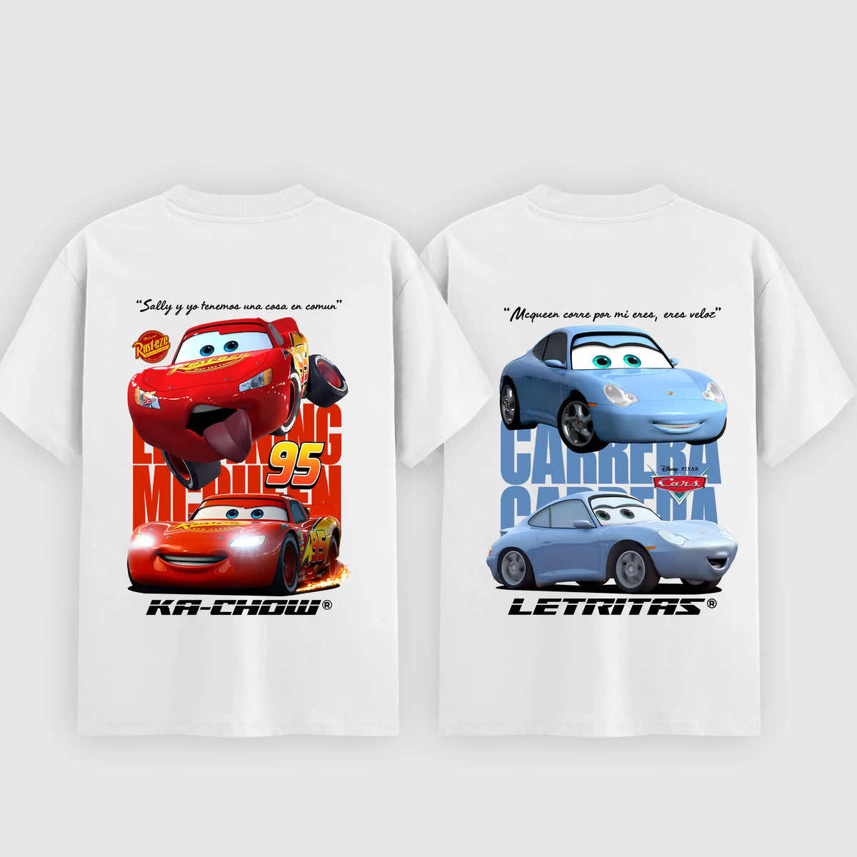 Dúo Cars Playeras